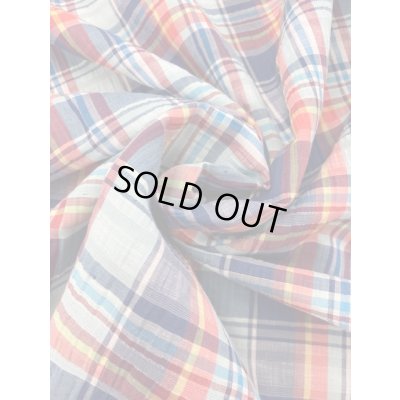 画像6: 生地：マドラスチェック柄コットン（ブルー）