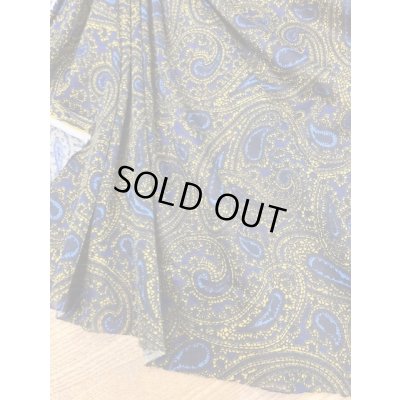 画像6: 生地：ペイズリー柄綿ストレッチ天竺