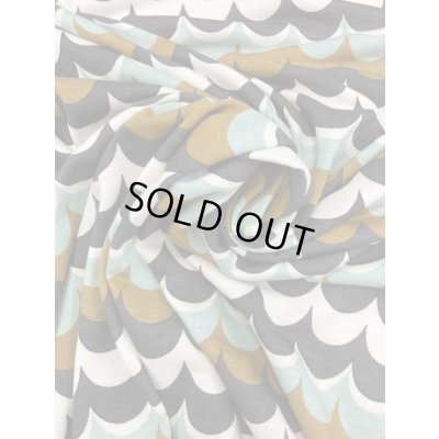 画像6: 生地：鱗ボーダー柄天竺ニット（生成）