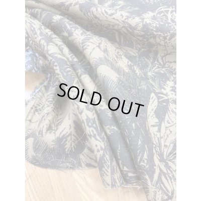 画像5: 生地：葉っぱ柄リネン（ベージュ／茶）