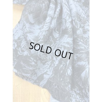 画像5: 生地：葉っぱ柄リネン（グレー／黒）