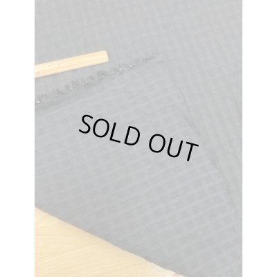 画像3: 生地：格子柄コットン（濃紺）