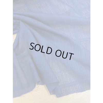 画像5: 生地：格子織りコットン（紺）