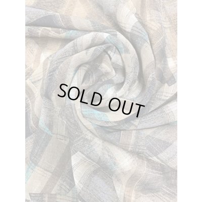 画像6: 生地：プリントポリエステル（茶系）