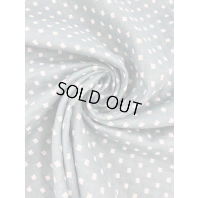 画像7: 生地：スクエア綿ダブルガーゼ （緑／白）