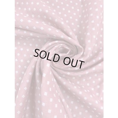 画像7: 生地：スクエア綿ダブルガーゼ （薄ピンク／白）