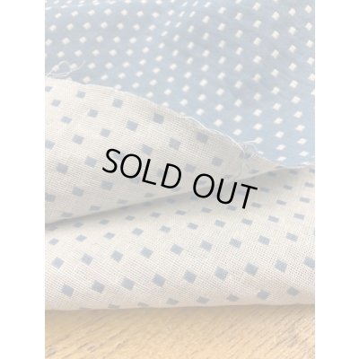 画像5: 生地：スクエア小綿ダブルガーゼ （水色／白）