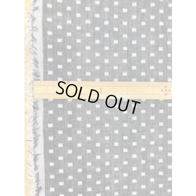 画像3: 生地：スクエア小綿ダブルガーゼ （黒／白）