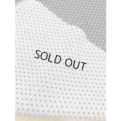 画像4: 生地：スクエア小綿ダブルガーゼ （黒／白）