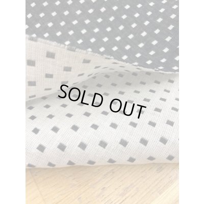 画像5: 生地：スクエア小綿ダブルガーゼ （黒／白）