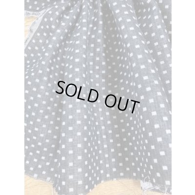 画像6: 生地：スクエア小綿ダブルガーゼ （黒／白）