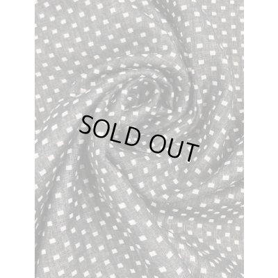 画像7: 生地：スクエア小綿ダブルガーゼ （黒／白）