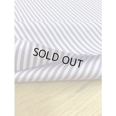 画像4: 生地：ストライプ柄コットン（パープル）