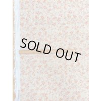 生地：小花柄コットン（オレンジ）