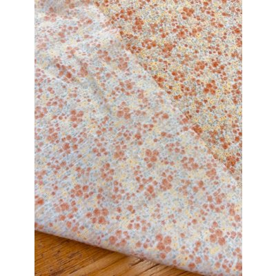 画像3: 生地：小花柄コットン（オレンジ）