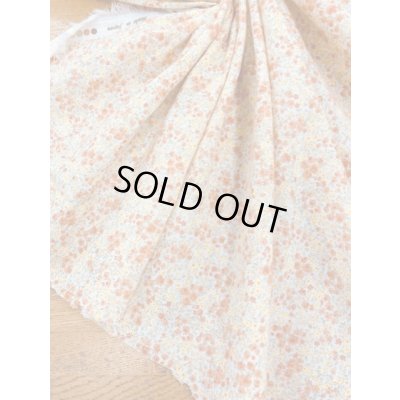 画像5: 生地：小花柄コットン（オレンジ）