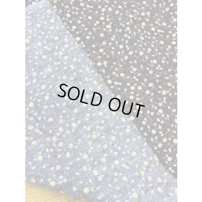 画像3: 生地：小花柄コットン（茶）