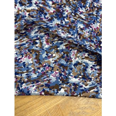 画像3: 生地：プリントポリエステル（ブルー系）