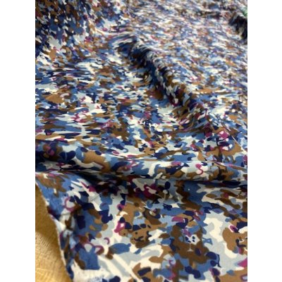 画像5: 生地：プリントポリエステル（ブルー系）