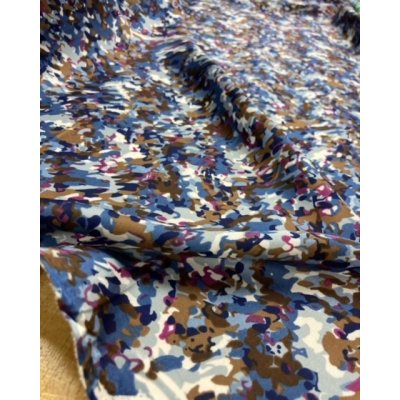 画像8: 生地：プリントポリエステル（ブルー系）