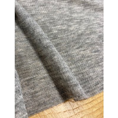 画像7: 生地：ラメ入り綿ニット（グレー）