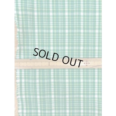 画像5: 生地：チェック柄コットン（グリーン）