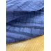 画像4: 生地：ボーダー織りコットン（紺）