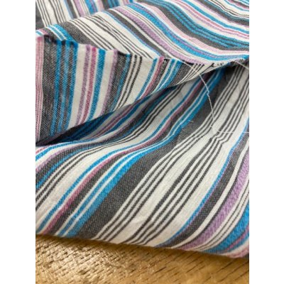 画像4: 生地：マルチストライプ（青系）