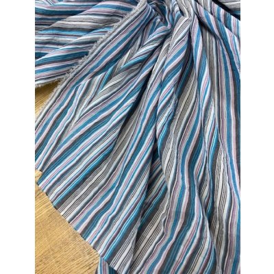 画像5: 生地：マルチストライプ（青系）