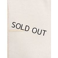 生地：ボーダー織りポリエステル（ベージュ）