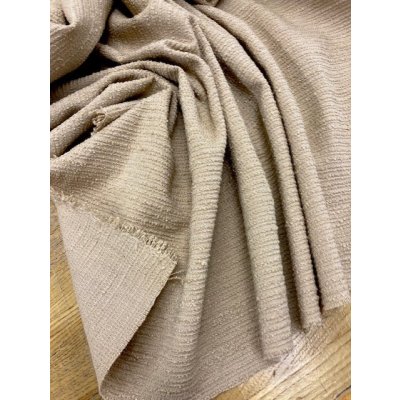 画像5: 生地：ボーダー織りポリエステル（ベージュ）