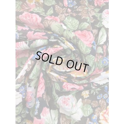 画像7: 生地：花柄綿（黒）