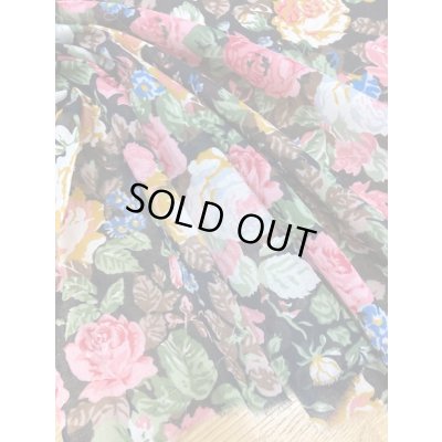 画像6: 生地：花柄綿（黒）