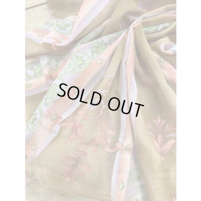 画像5: 生地：エスニックストライプ柄綿（茶）