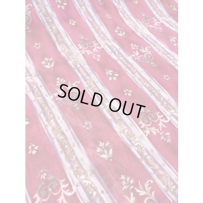 画像3: 生地：エスニックストライプ柄綿（濃ピンク）