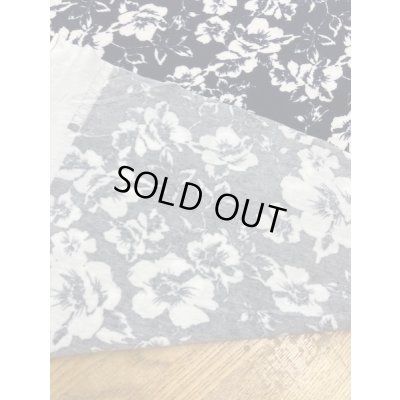 画像3: 生地：２way花柄ニット（紺）