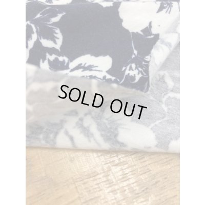 画像4: 生地：２way花柄ニット（紺）