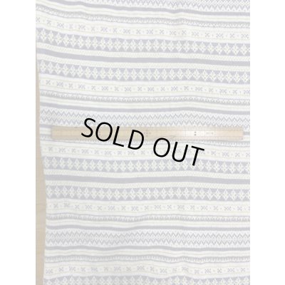 画像1: 生地：柄綿ジャガードニット（クリーム／グレー）