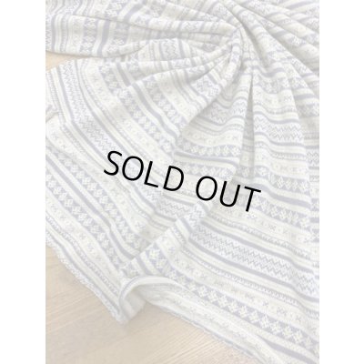 画像5: 生地：柄綿ジャガードニット（クリーム／グレー）