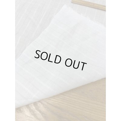 画像3: 生地：ストライプ織りコットン（オフ）