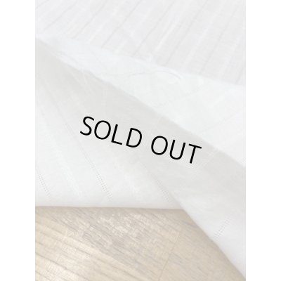 画像4: 生地：ストライプ織りコットン（オフ）