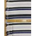 画像2: 生地：マルチボーダー織り（白／ブルー系） (2)