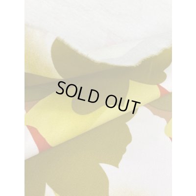 画像5: 生地：大きい花柄綿（イエロー）