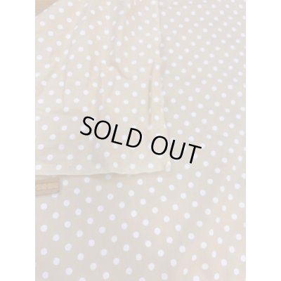 画像3: 生地：水玉綿ブロード（クリームイエロー）