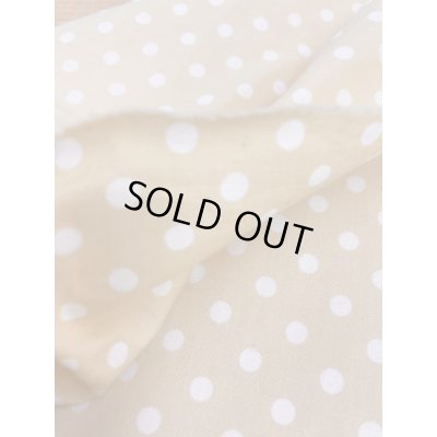 画像4: 生地：水玉綿ブロード（クリームイエロー）