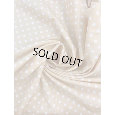 画像6: 生地：水玉綿ブロード（クリームイエロー）
