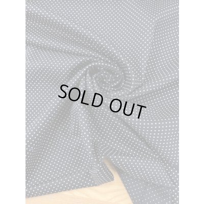 画像6: 生地：ピンドット柄綿（濃紺／白）