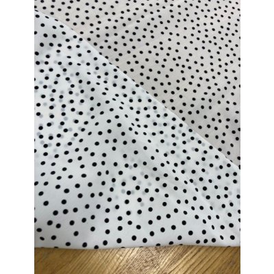 画像3: 生地：ランダム水玉柄プリント（白／黒）