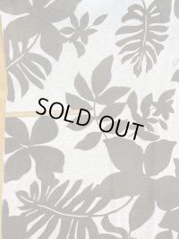 生地：南国プリントニット（白／こげ茶）