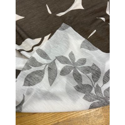 画像3: 生地：南国プリントニット（白／こげ茶）